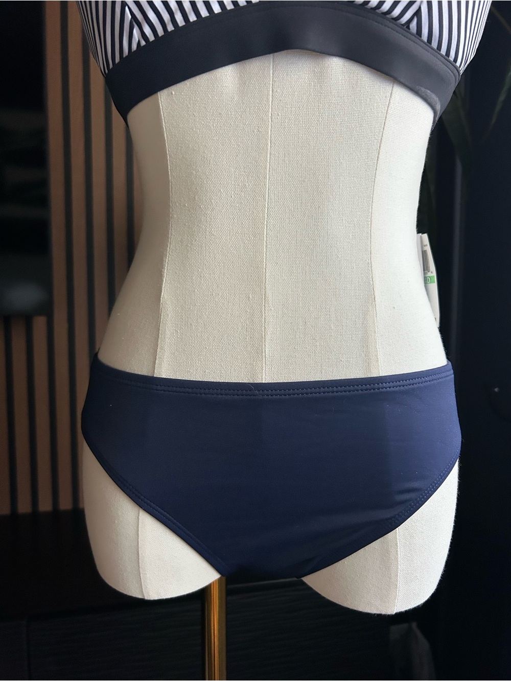 NWT Lauren Ralph Lauren Classic Navy Women's Bikini Bottom